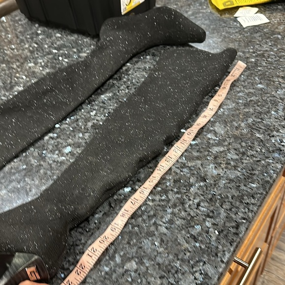 Beautiful knitted Over the knee boots with lurix NEW - Picture 7 of 13